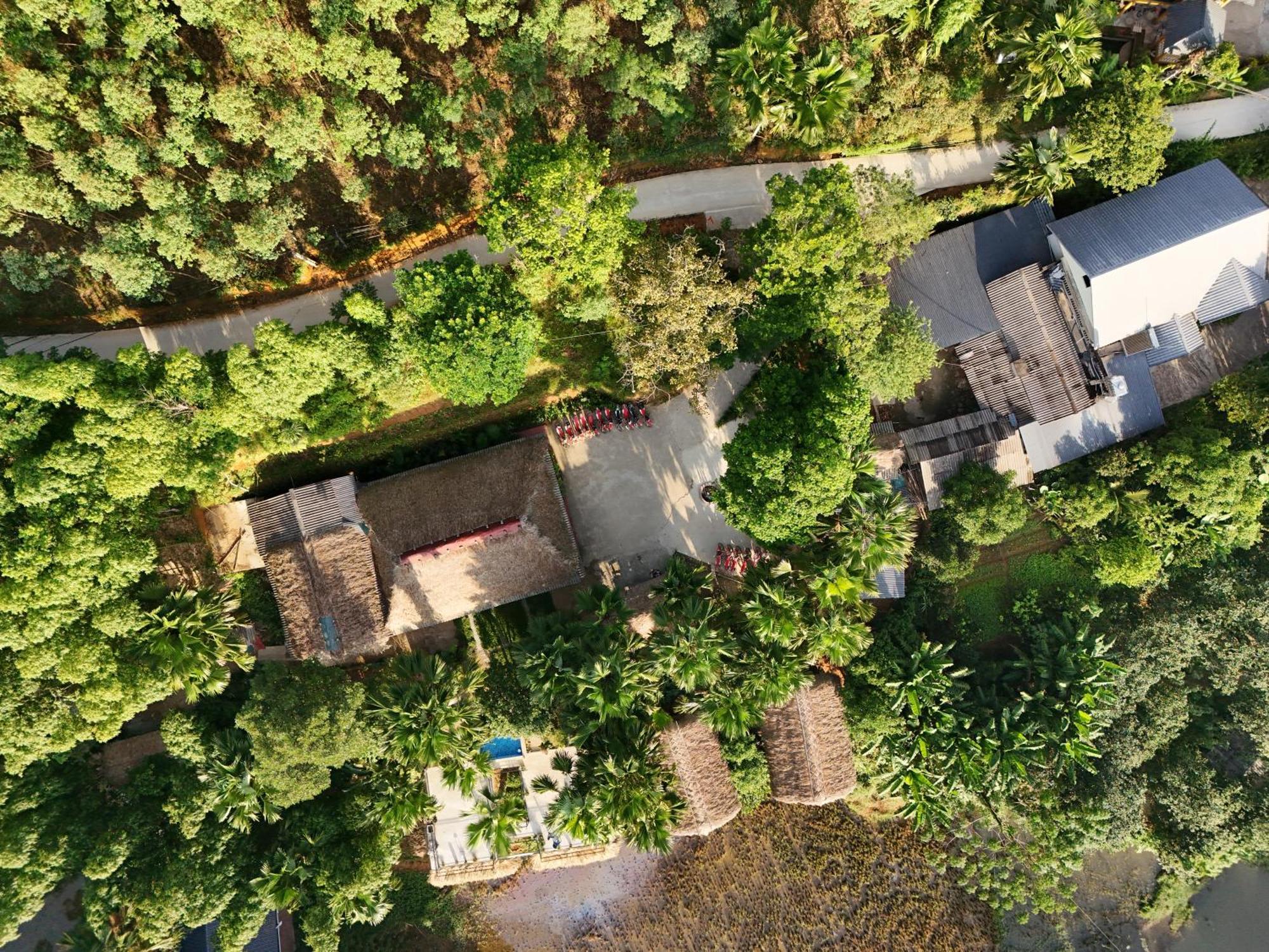Vu Linh Palm House Homestay - Bungalow Yen Bai Екстер'єр фото