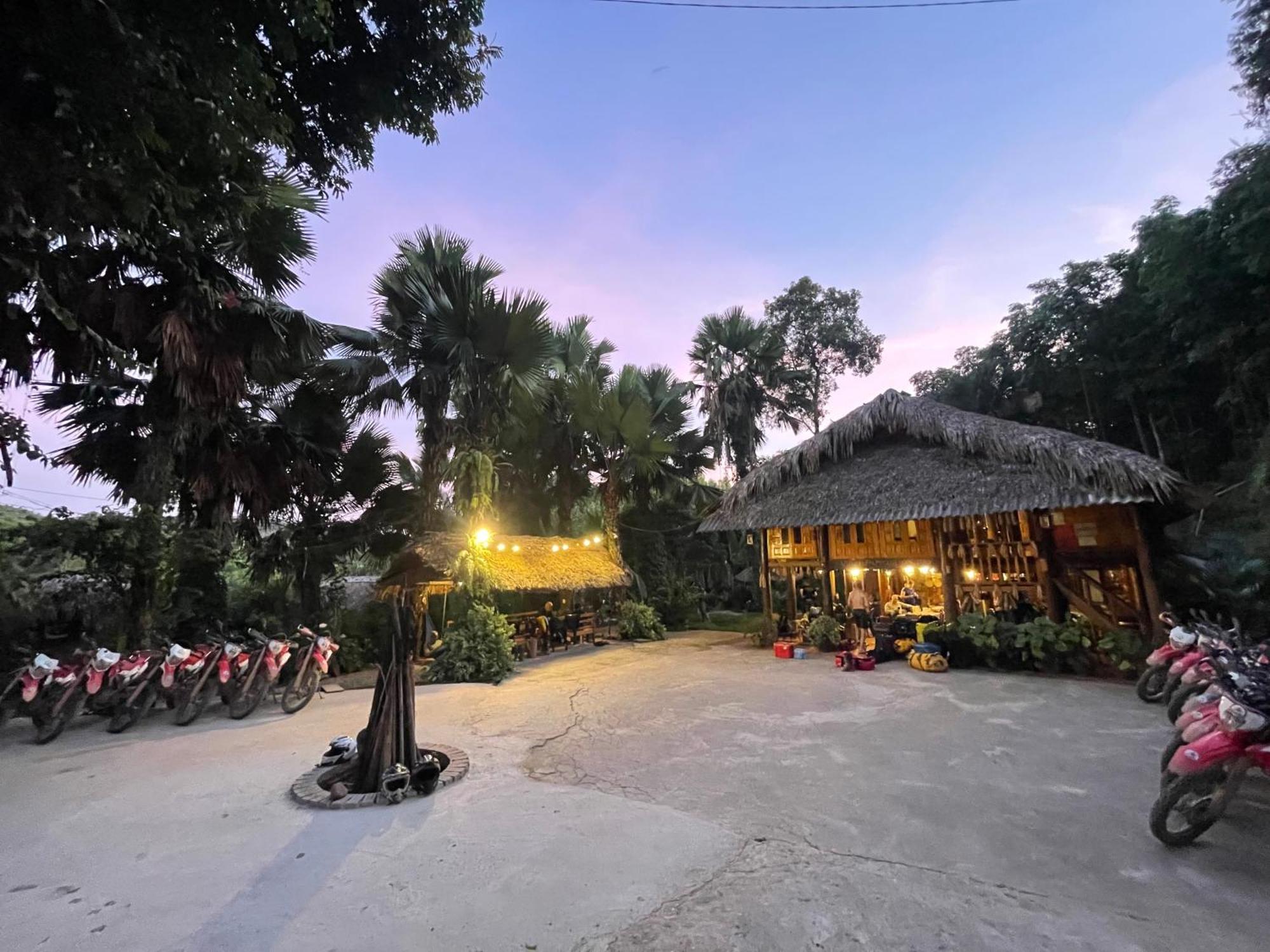 Vu Linh Palm House Homestay - Bungalow Yen Bai Екстер'єр фото