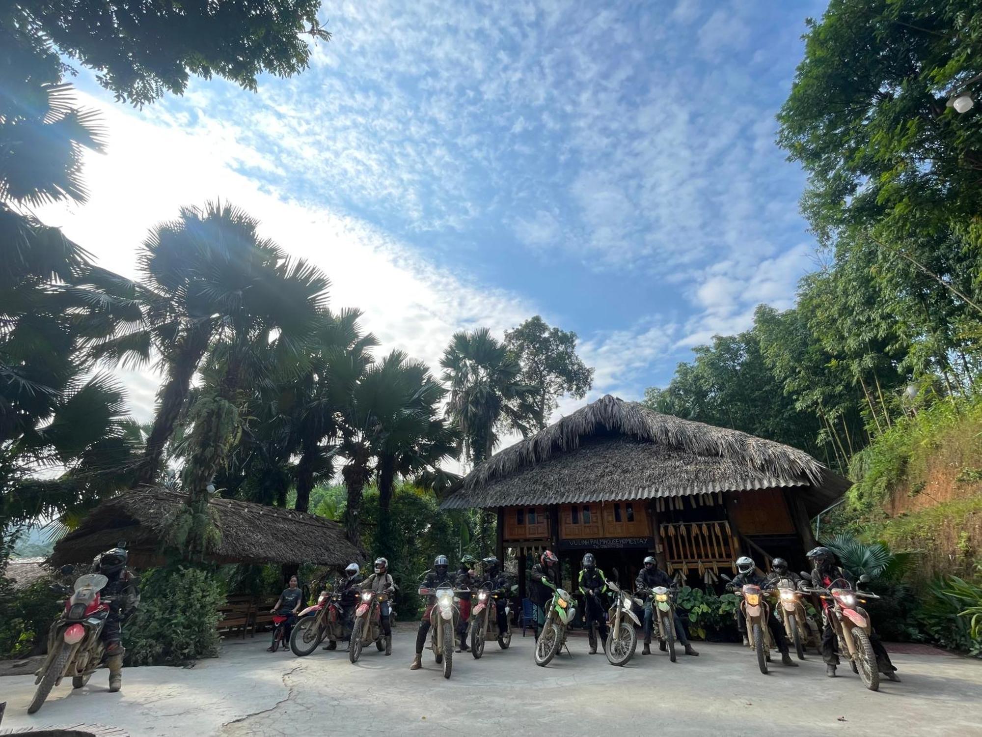 Vu Linh Palm House Homestay - Bungalow Yen Bai Екстер'єр фото