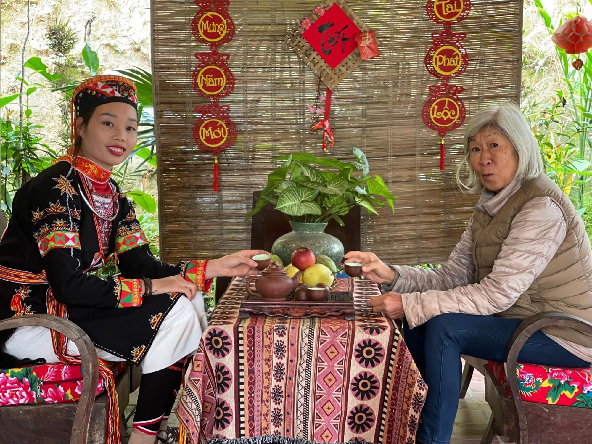 Vu Linh Palm House Homestay - Bungalow Yen Bai Екстер'єр фото